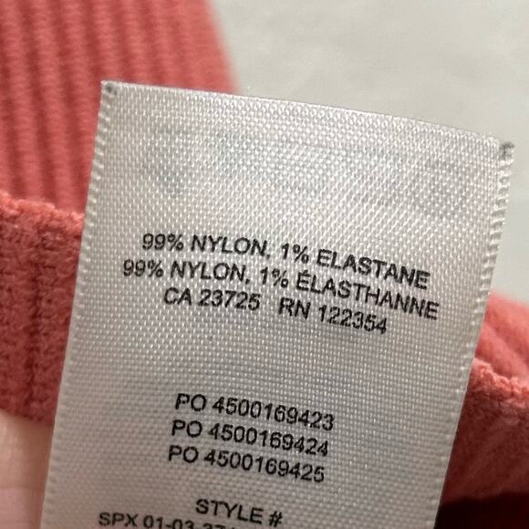 Babaton aritzia ribbed stretch cropped high neck top womens size 2XL - Picture 5 of 6